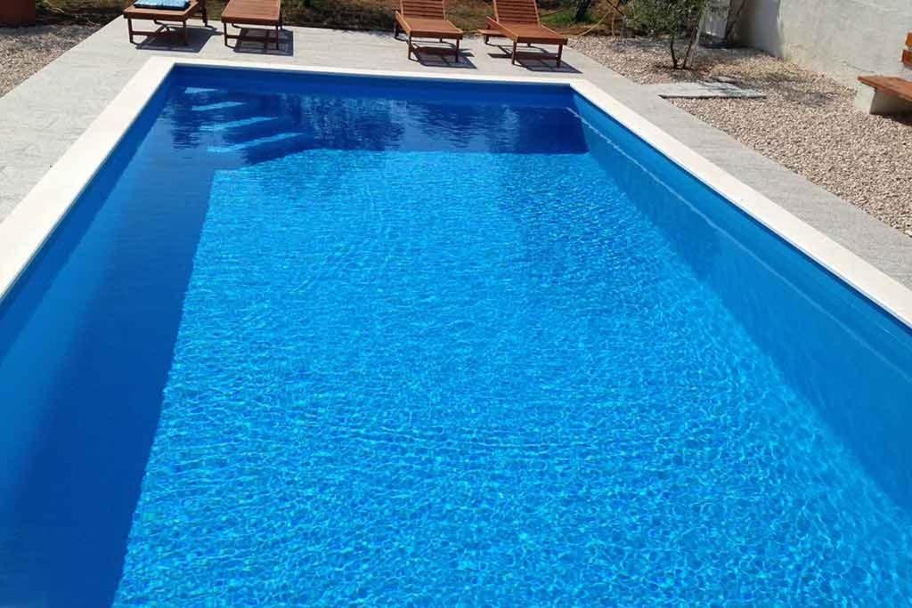 Apartman Mia With Pool1 Split Exteriör bild