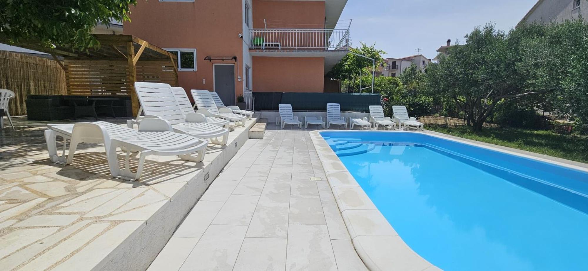 Apartman Mia With Pool1 Split Exteriör bild